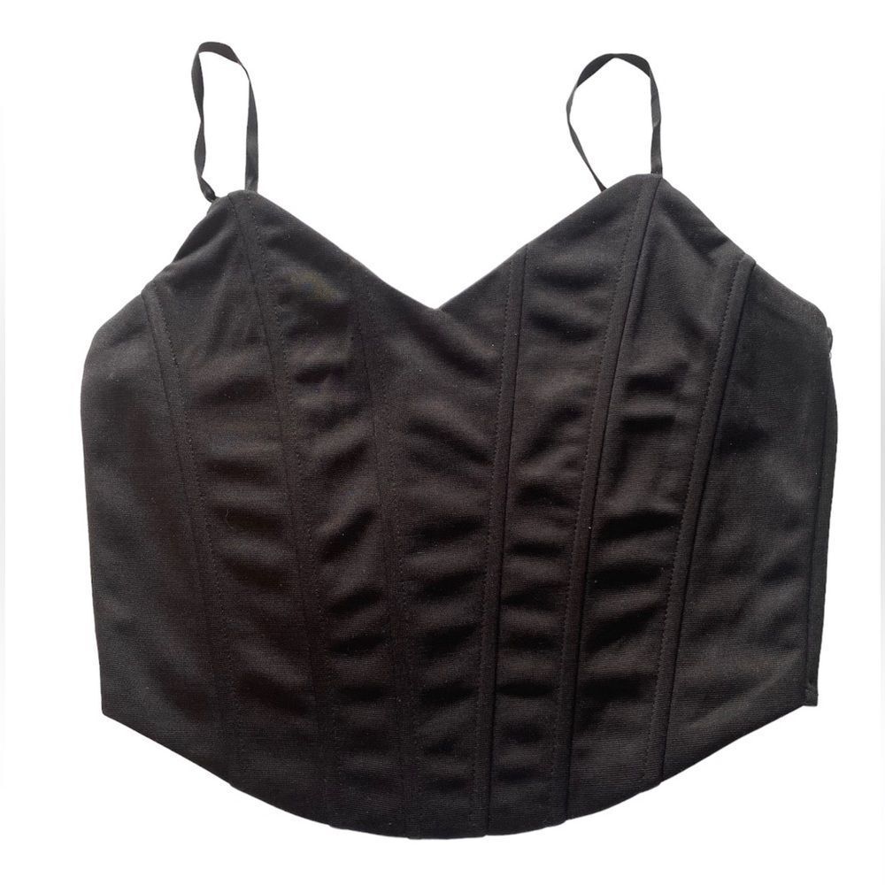WINDSOR BLACK‎ CORSET TOP SIZE SMALL